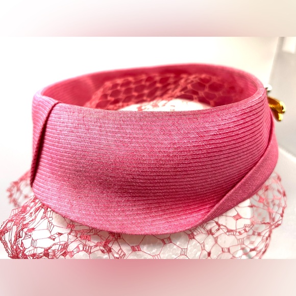 Vintage 1950s/1960s Halo Birdcage Fascinator Hat - Picture 7 of 10
